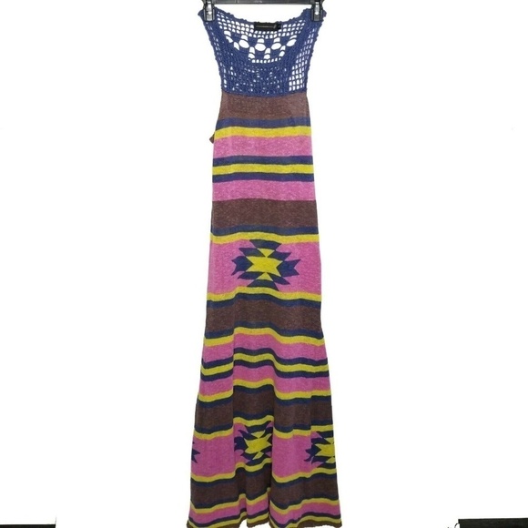 Eternal Sunshine Creations Aztec Print Maxi Dress - Picture 1 of 4